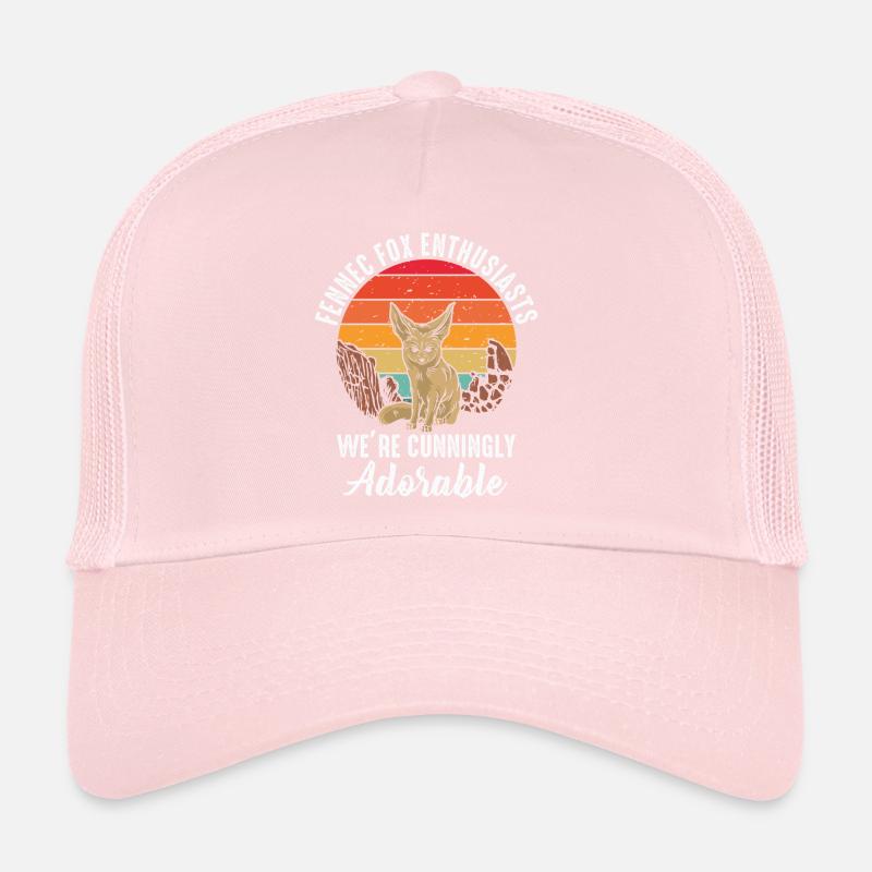 Fennek-füchse : astucieusement aimable Casquette trucker 