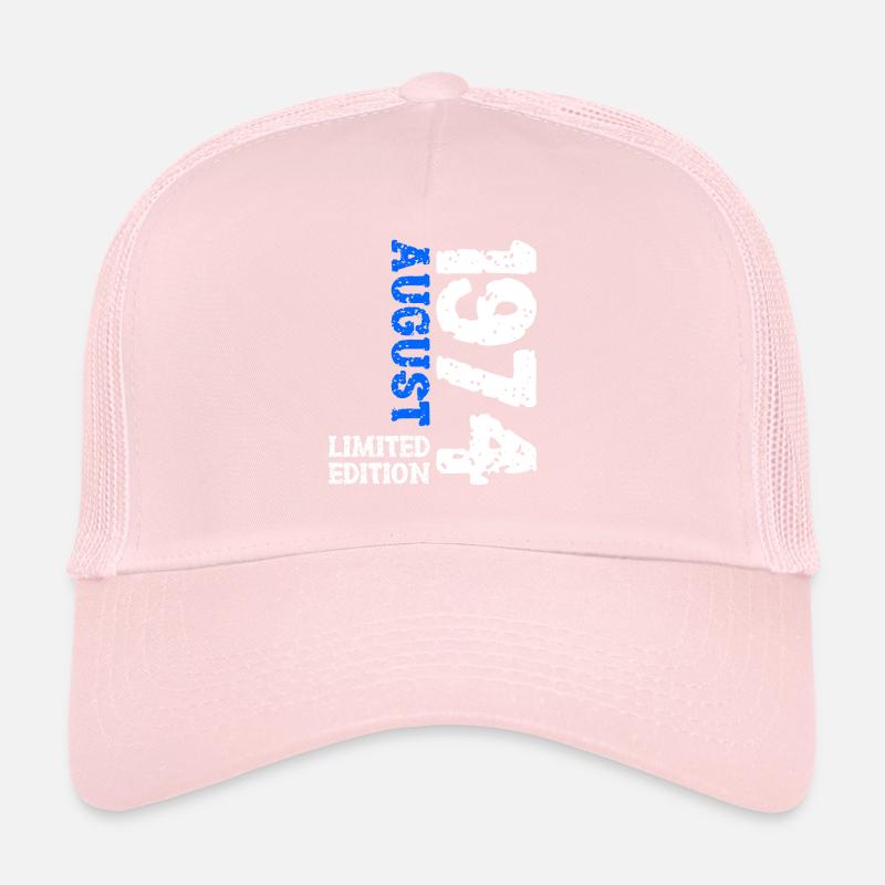 1974 Août Édition Limitée 49e Tenue d’anniversaire Casquette trucker 