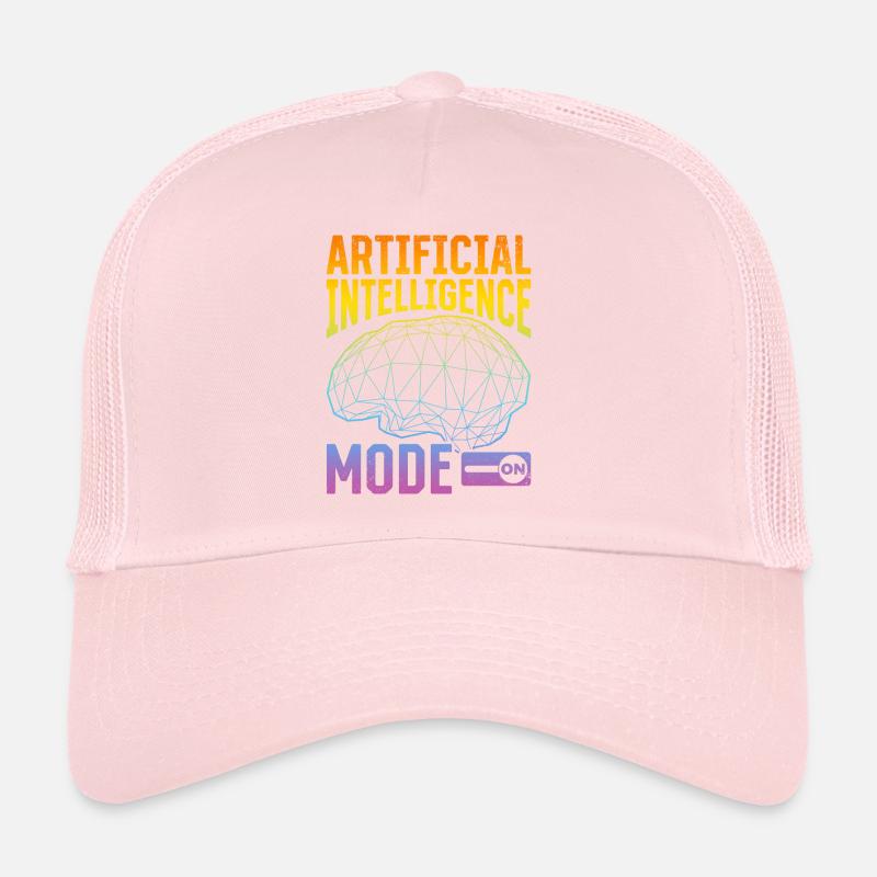 Machine Learning - Artificial Intelligence Mode On Trucker Cap