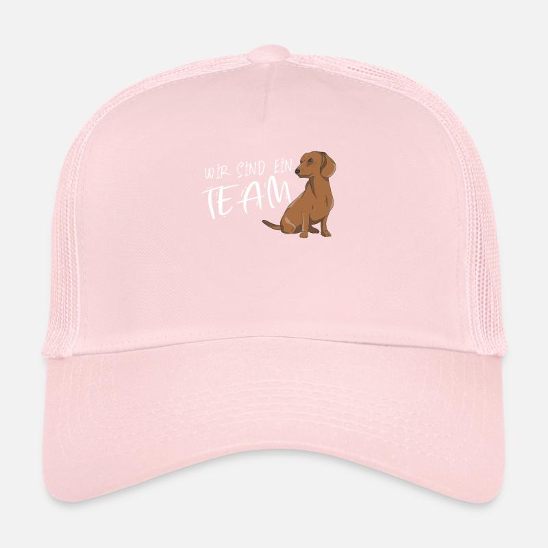 Hund Dackel Hundebesitzer Geschenkidee Trucker Cap