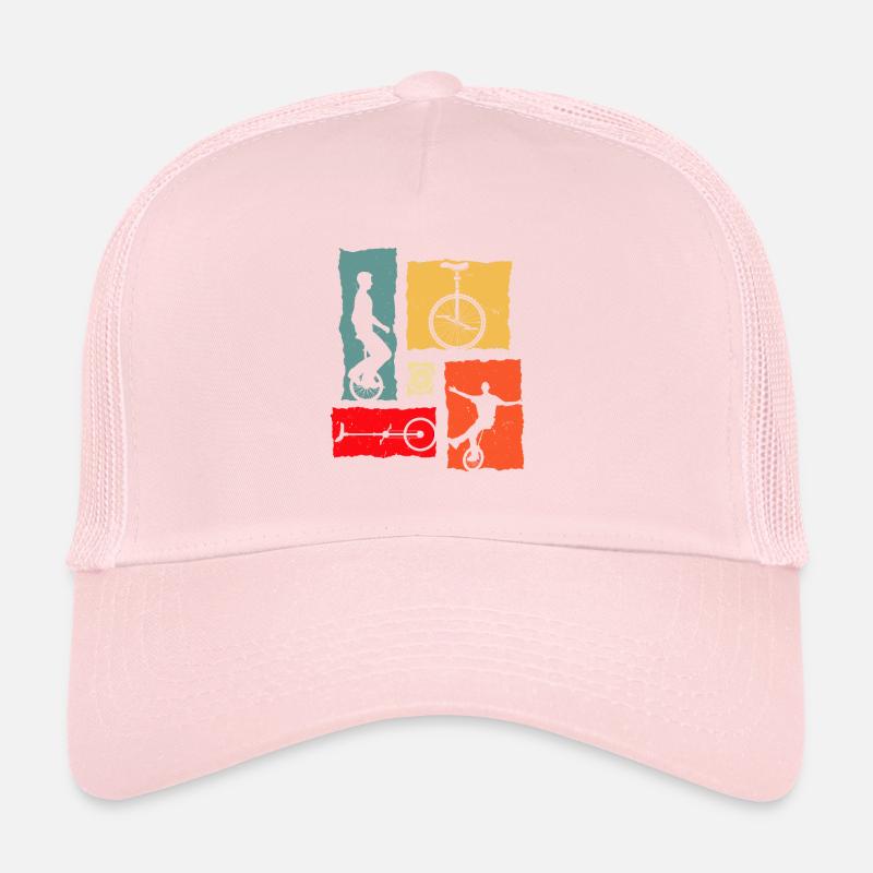 Unicycle Retro Trucker Cap