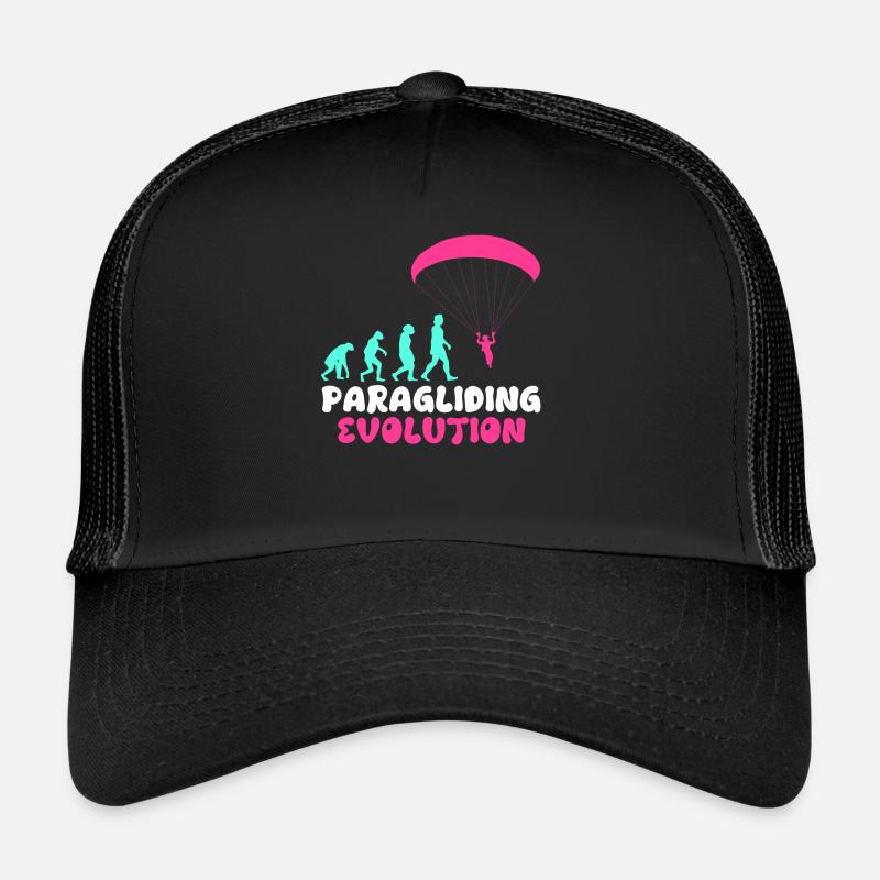 Paragliding Evolution Gleitschirmflieger Girls Trucker Cap