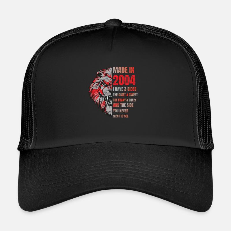 2004 Birthday Lion made in Casquette trucker 