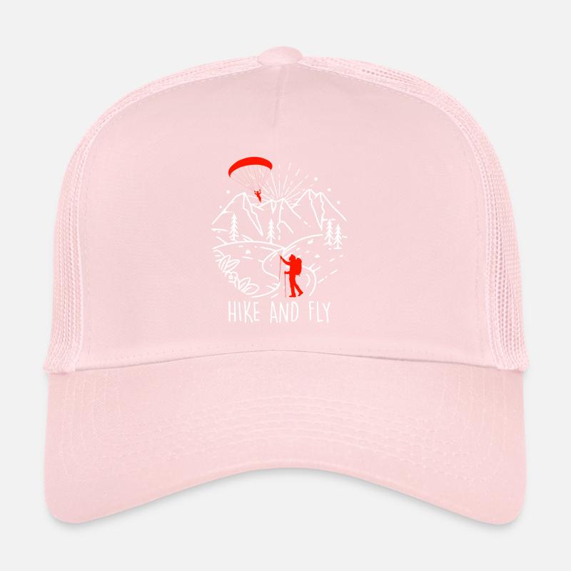 Paragliding Hike and Fly Mountaineering Trucker Cap