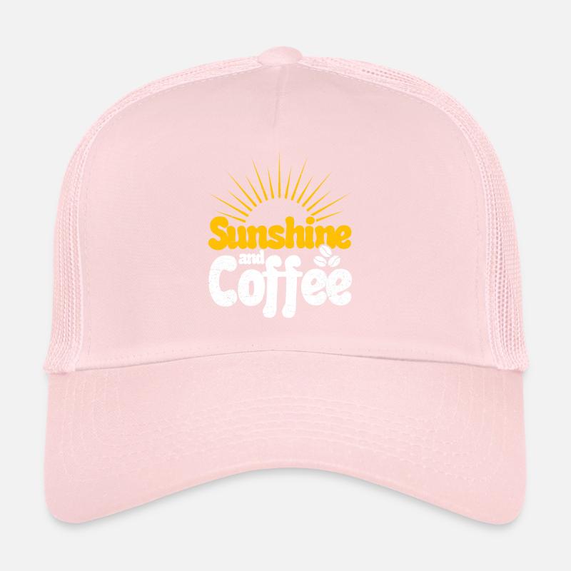 Sunshine and Coffee Trucker Cap