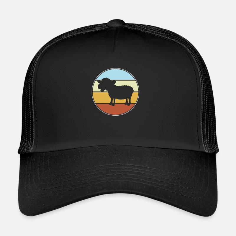 Mouton Rétro Casquette trucker 