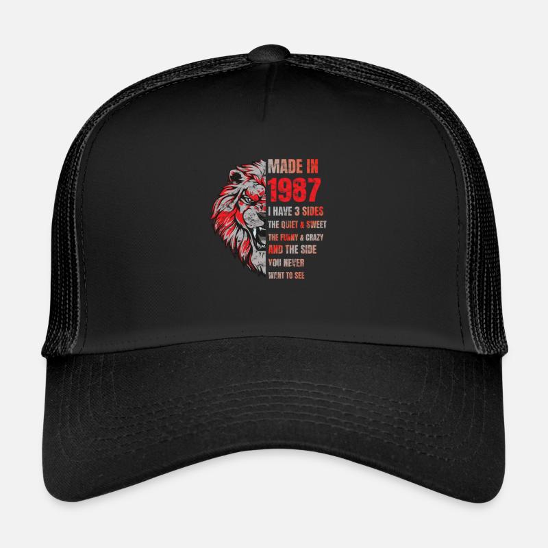 1987 Geburtstag Lion made in Trucker Cap