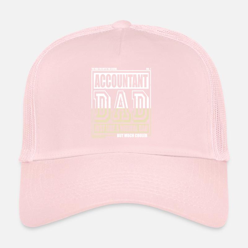 Comptable Papa Cadeau Casquette trucker 
