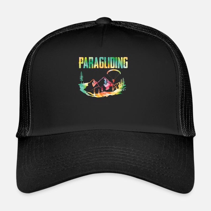 Gleitschirmfliegen Hike and Fly Paragliding Trucker Cap