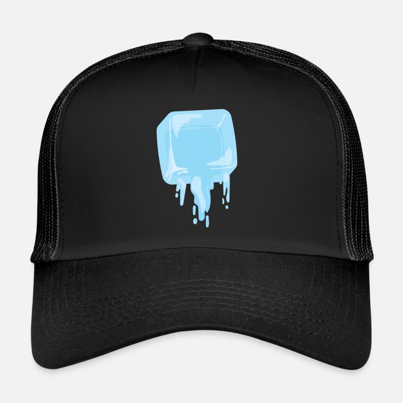 Ice cubes summer ice cream drink Trucker Cap