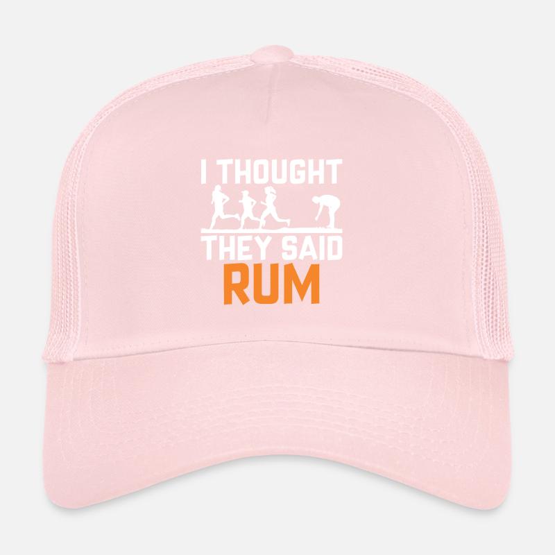 I thought they were rumbling Trucker Cap