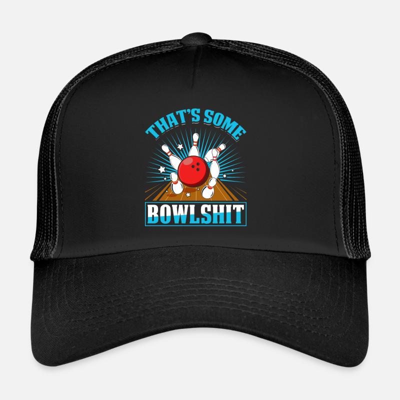Chemise de bowling lustig C’est un peu de Bowlshit Casquette trucker 