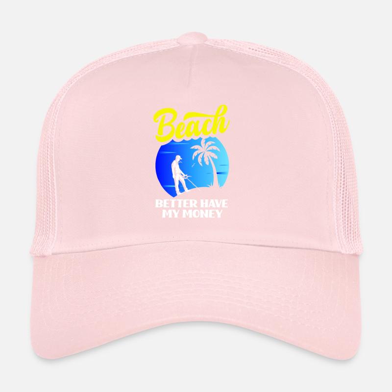 Détecteur de métaux à sondage amusant Casquette trucker 