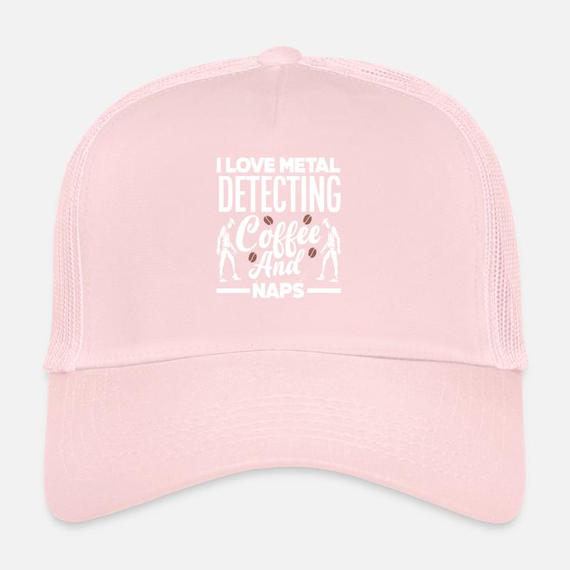 Détecteur de métaux à sondage amusant Casquette trucker 