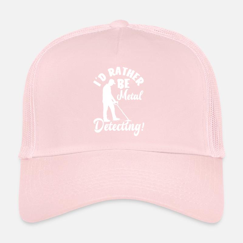 Détecteur de métaux à sondage amusant Casquette trucker 