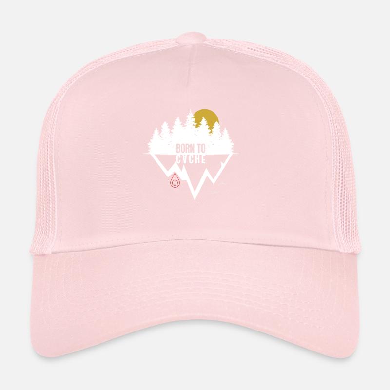Born to cache - Geocaching Geocacher Trucker Cap