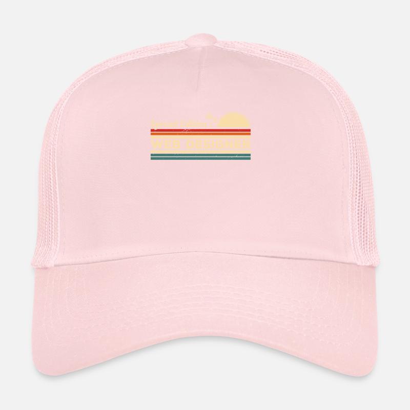 Vintage-Sonderausgabe Webdesigner-Programmierung Trucker Cap