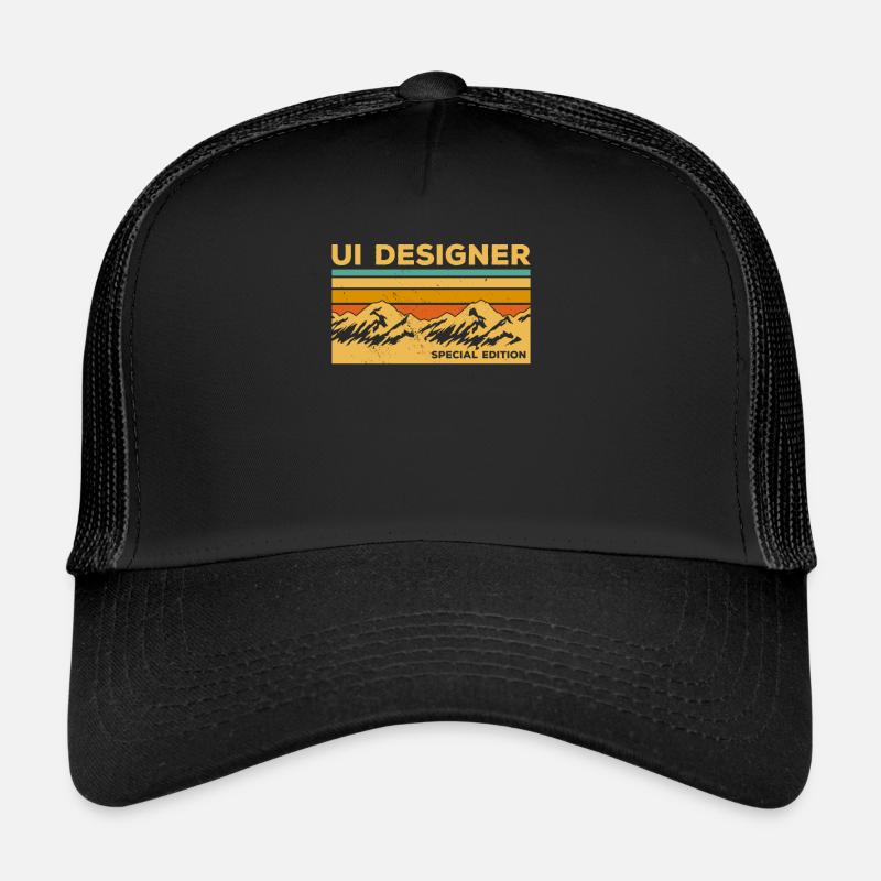 Vintage UI Designer Special Edition Benutzeroberfläche Trucker Cap