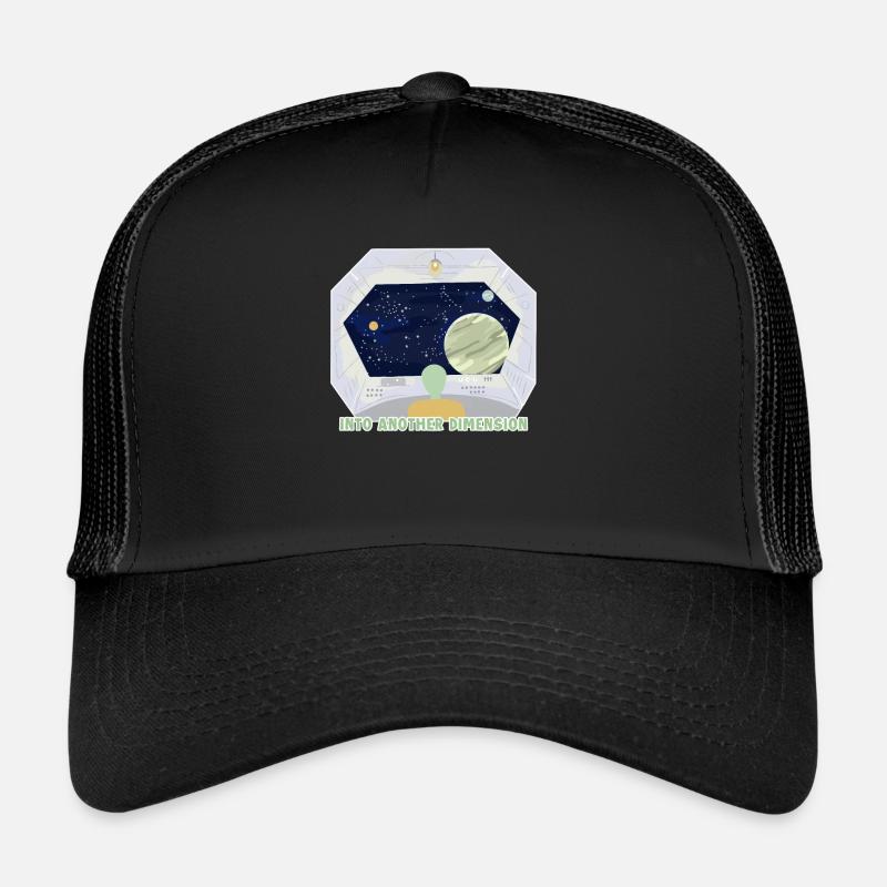 Into Another Dimension Außerirdischer Ufo Trucker Cap