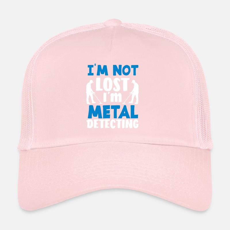 Détecteur de métaux à sondage amusant Casquette trucker 