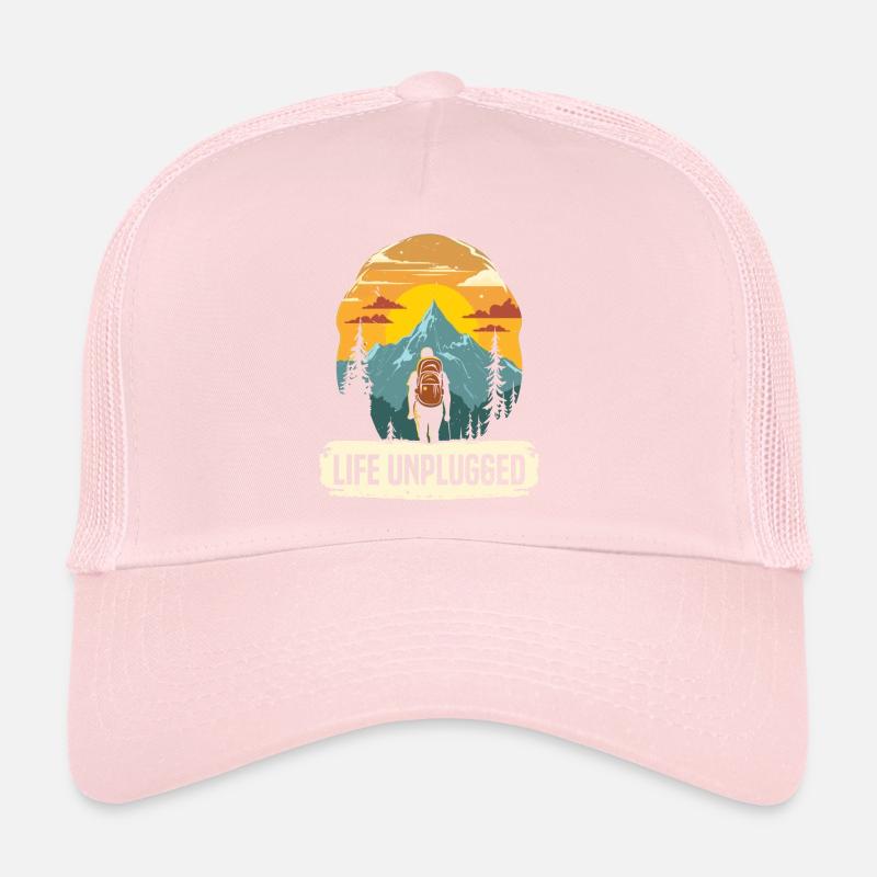Digital Detox Mobile Phone Fasting Go Offline Trucker Cap