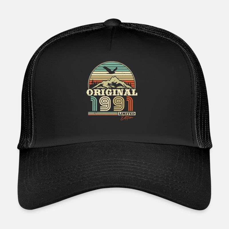 Retro '91 Birthday Delight Trucker Cap