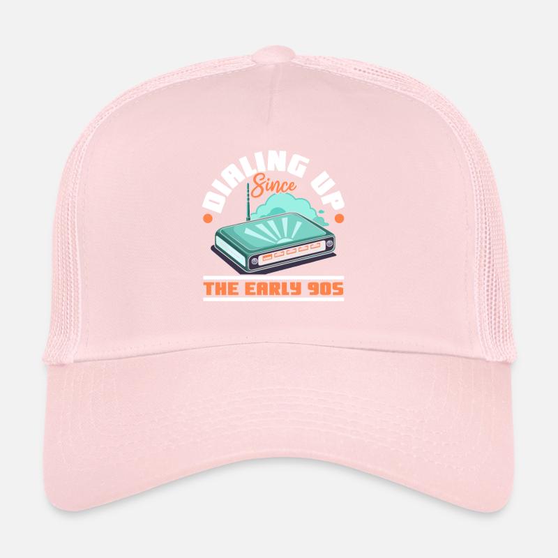Connexion Internet commutée Blagues informatiques des années 90 Casquette trucker 