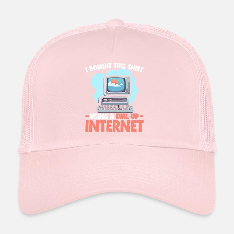 Connexion Internet commutée Blagues informatiques des années 90 Casquette trucker 