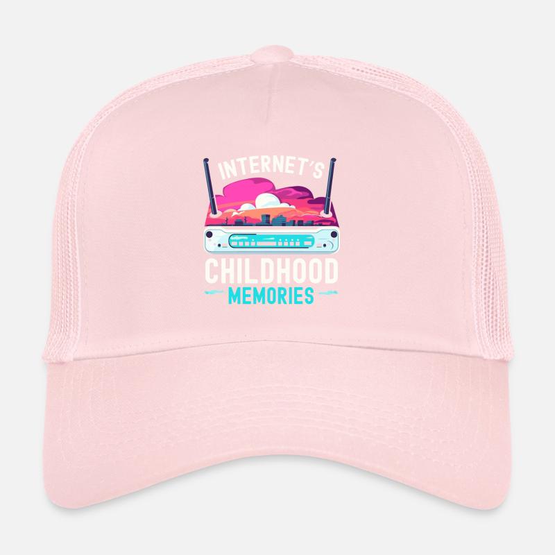DFÜ-Internetverbindung 90er Computerwitze Trucker Cap