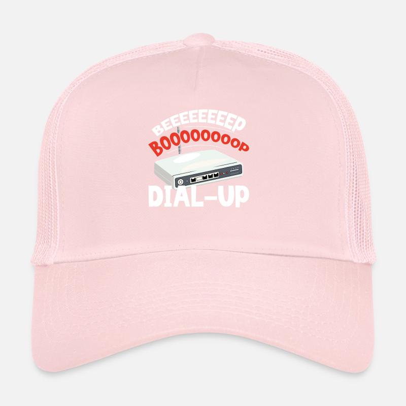 Connexion Internet commutée Blagues informatiques des années 90 Casquette trucker 