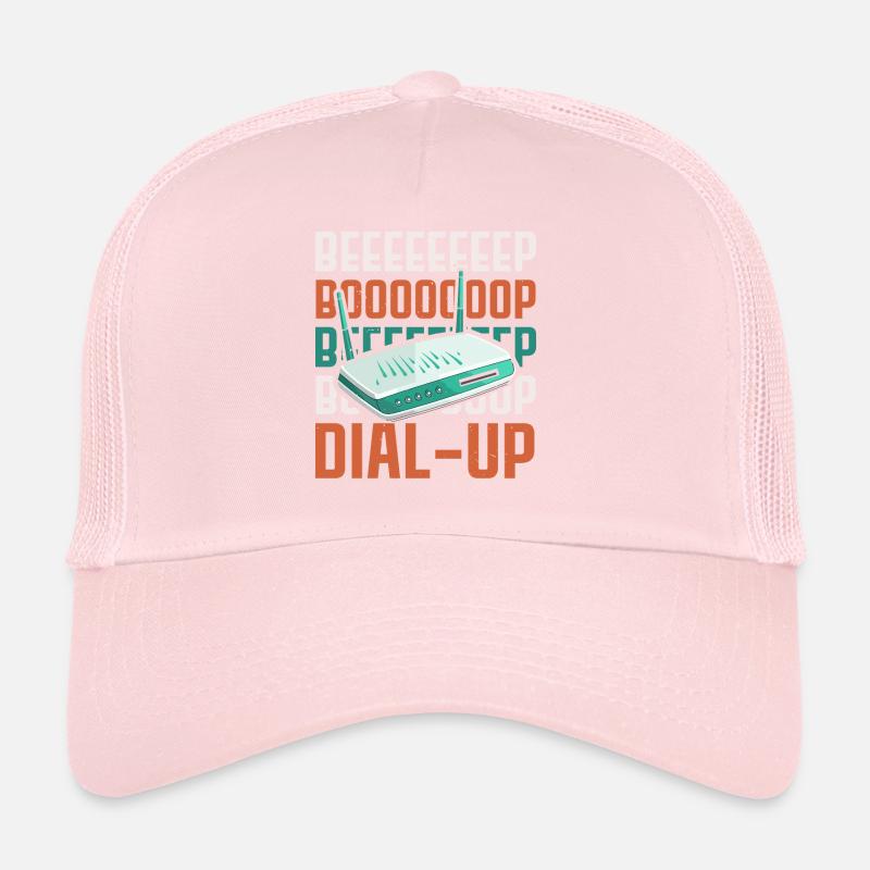 Connexion Internet commutée Blagues informatiques des années 90 Casquette trucker 
