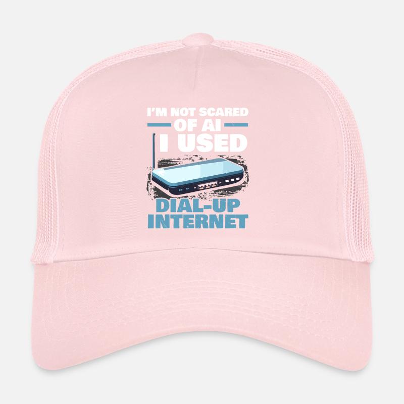Connexion Internet commutée Blagues informatiques des années 90 Casquette trucker 