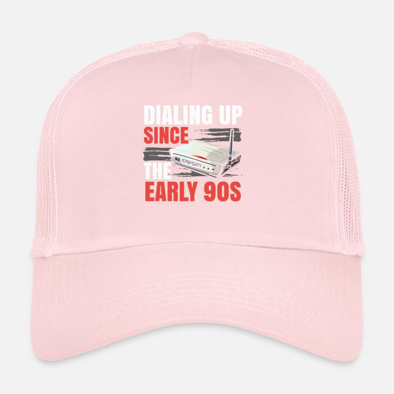 DFÜ-Internetverbindung 90er Computerwitze Trucker Cap