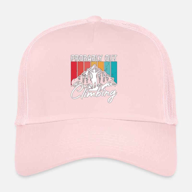 Escalade probablement en escalade Retro Boulder Casquette trucker 