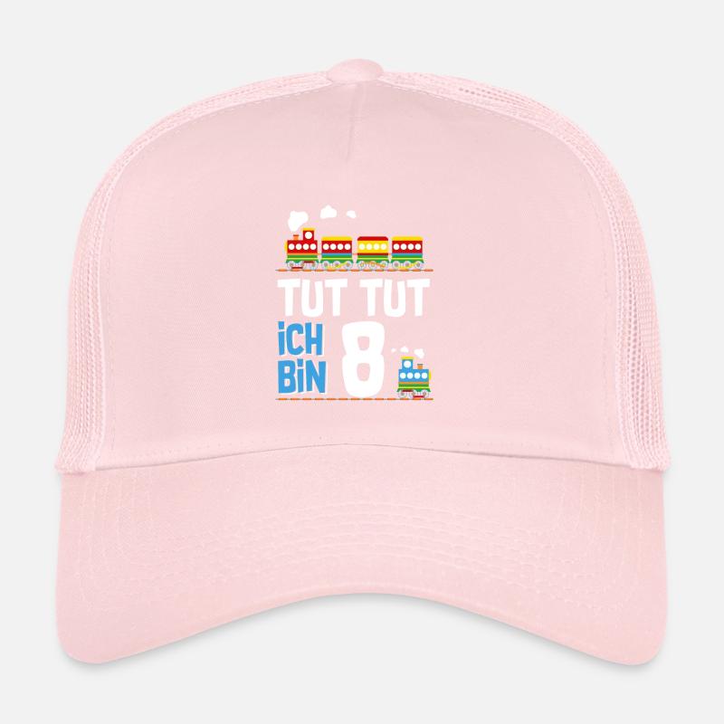 8. Geburtstag Tut Tut Eisenbahn Trucker Cap