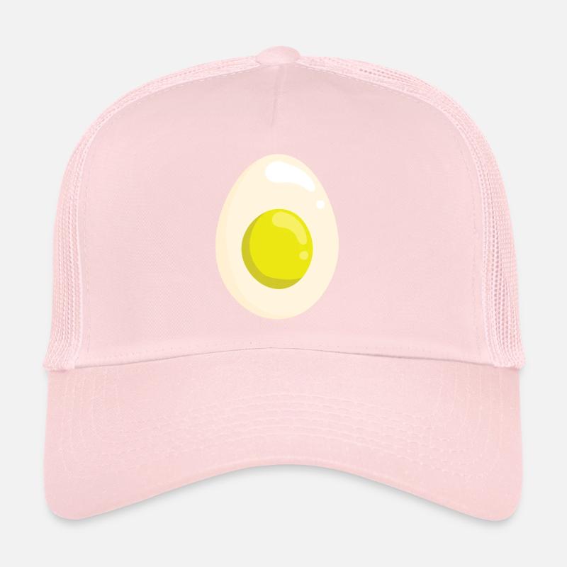 Egg egg yolk bacon breakfast morning Trucker Cap