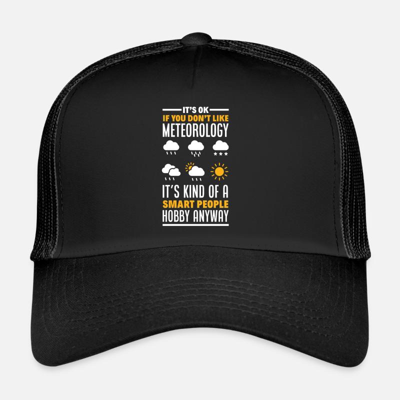 Meteorologist Meteorology Storm Chaser Gift Trucker Cap