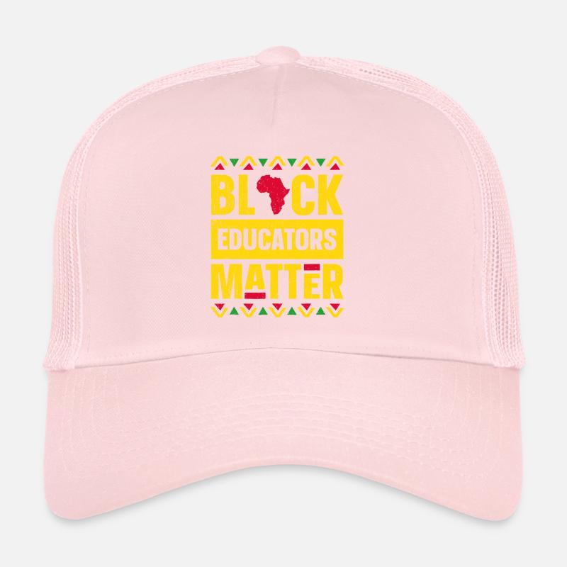 Black Educators Matter - Enseignant Histoire des Noirs Casquette trucker 