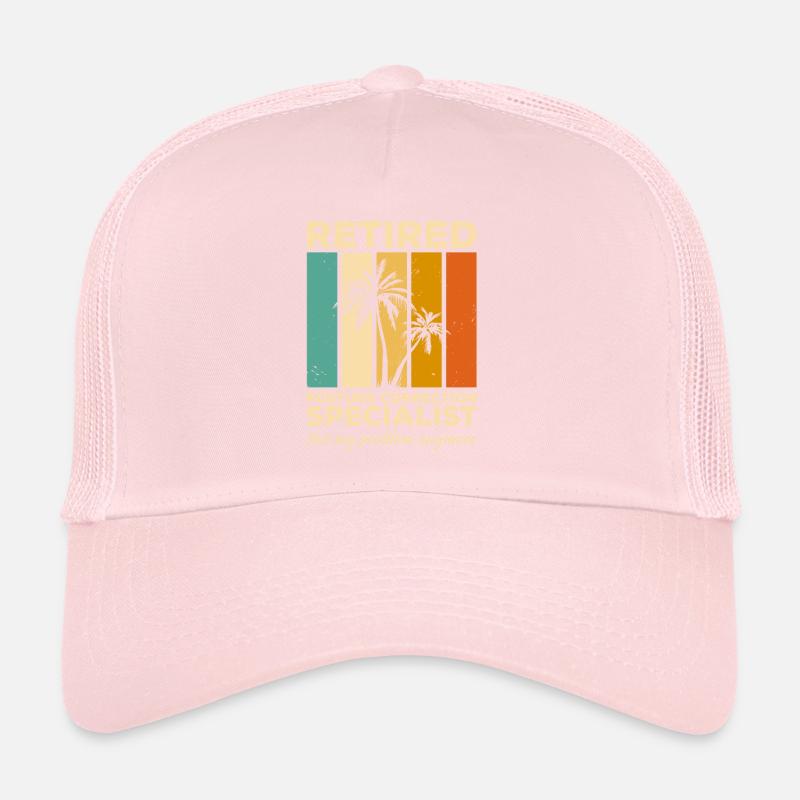 Retired Posture Correction Specialist Not My Trucker Cap