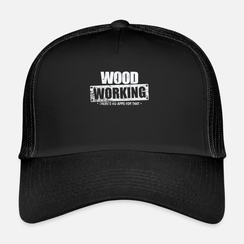 Wood Working Forestry Worker Trucker Cap