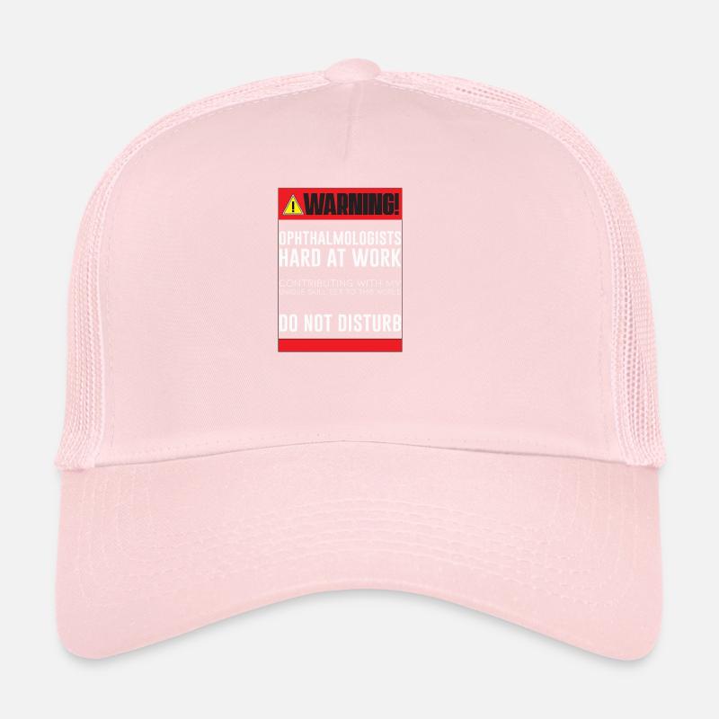 Ophthalmologists Hard At Work - White Trucker Cap