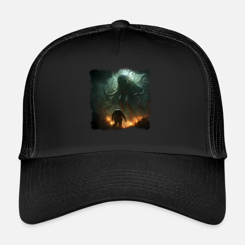 Cosmic Horror - Trucker Cap - black/black