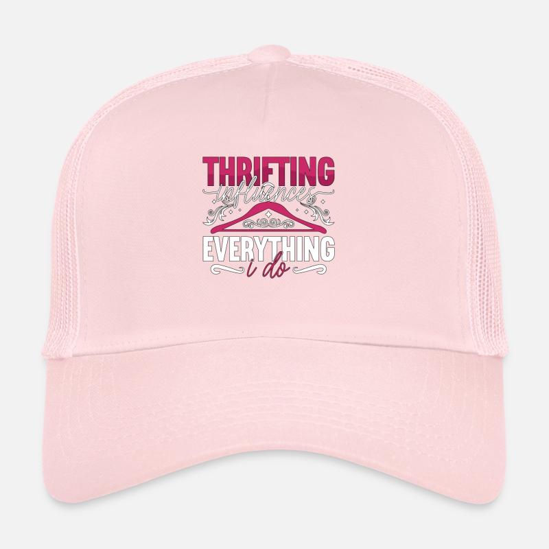 Thrift Shopping Thrifting Influences Second Hand Trucker Cap