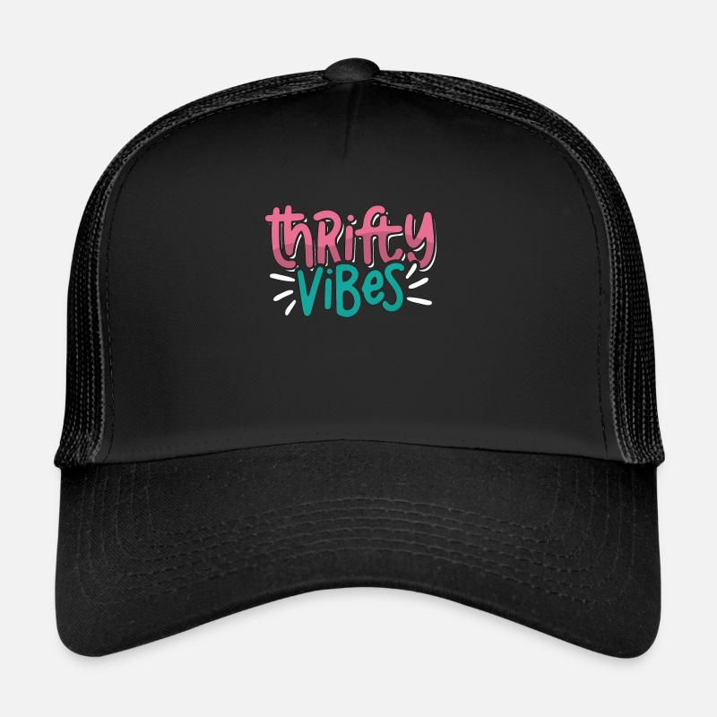 Thrift Shopping Thrifty Vibes Second Hand Thrifter Trucker Cap