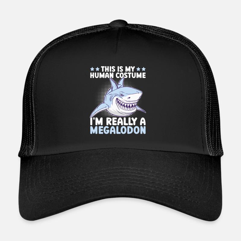 Je suis vraiment un mégalodon - requin mégalodon Casquette trucker 