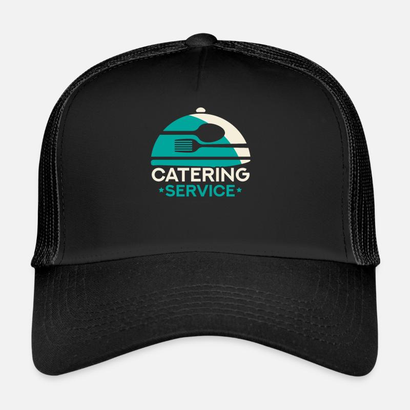 Service traiteur Traiteur Chef cuisinier Serveur Casquette trucker 