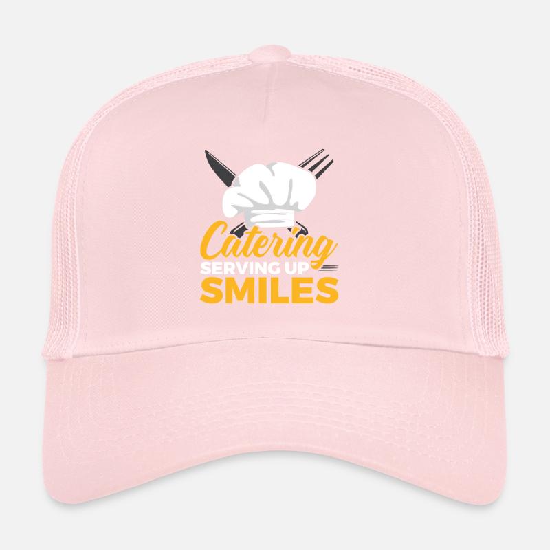 Service traiteur Restauration Chef serveur Casquette trucker 