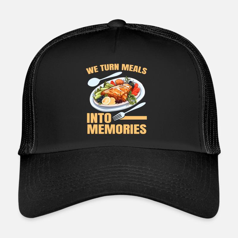 Service traiteur Traiteur Chef cuisinier Serveur Casquette trucker 