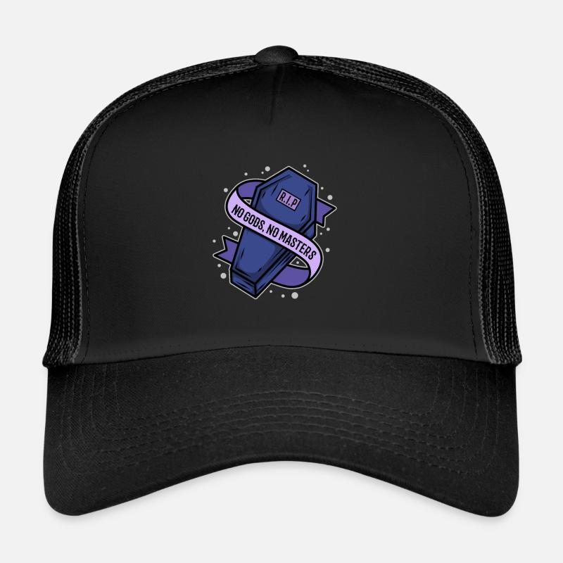 Pas de dieux pas de maîtres Casquette trucker 