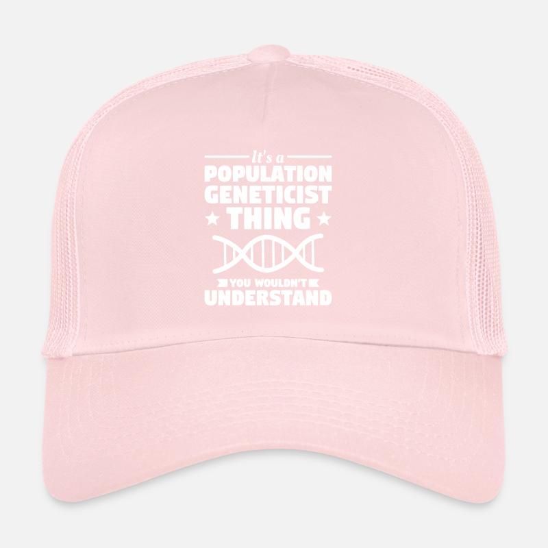 C’est une chose de généticien des populations que vous ne voudriez pas Casquette trucker 